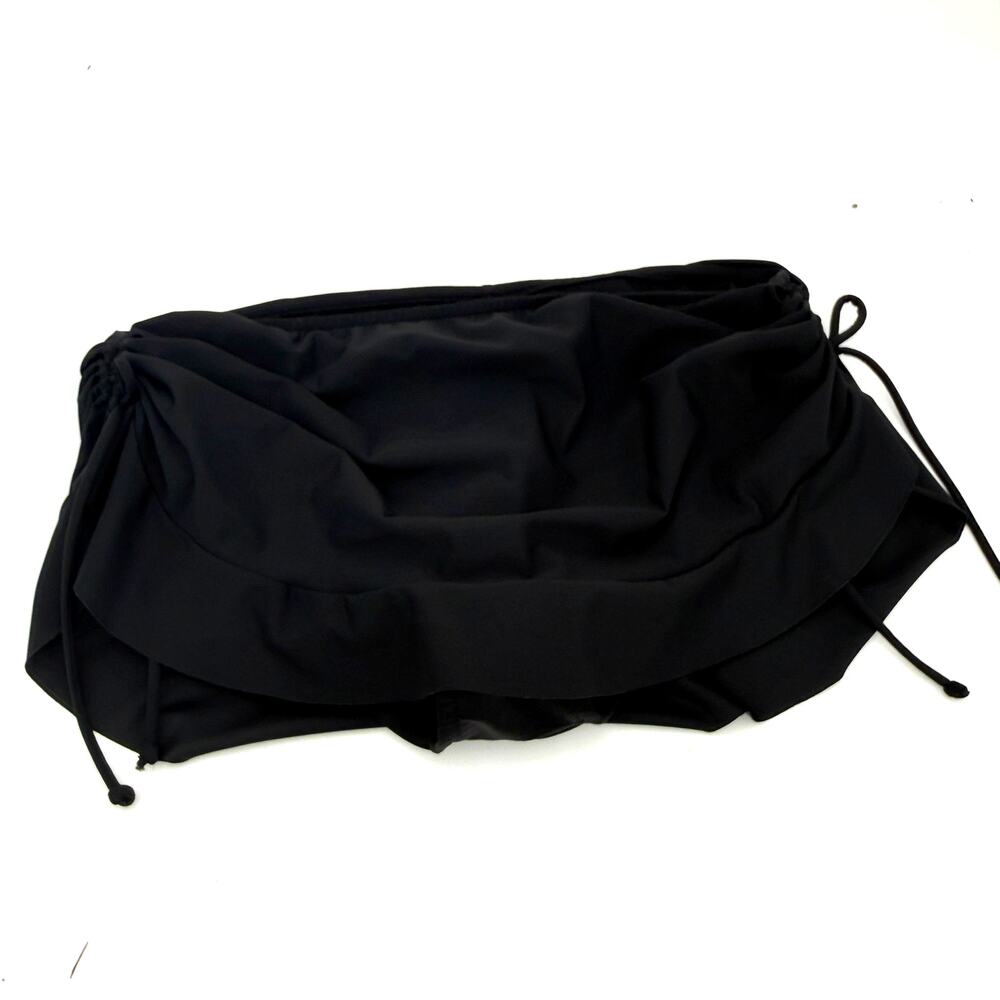 Magicsuit Women's Black Tie Side Bikini Skirt Swimsuit Size 10